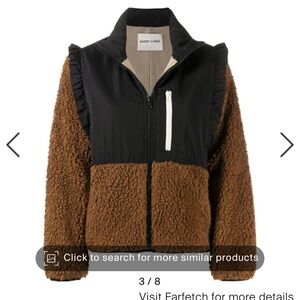 Sandy Liang Brown and Black Jacket